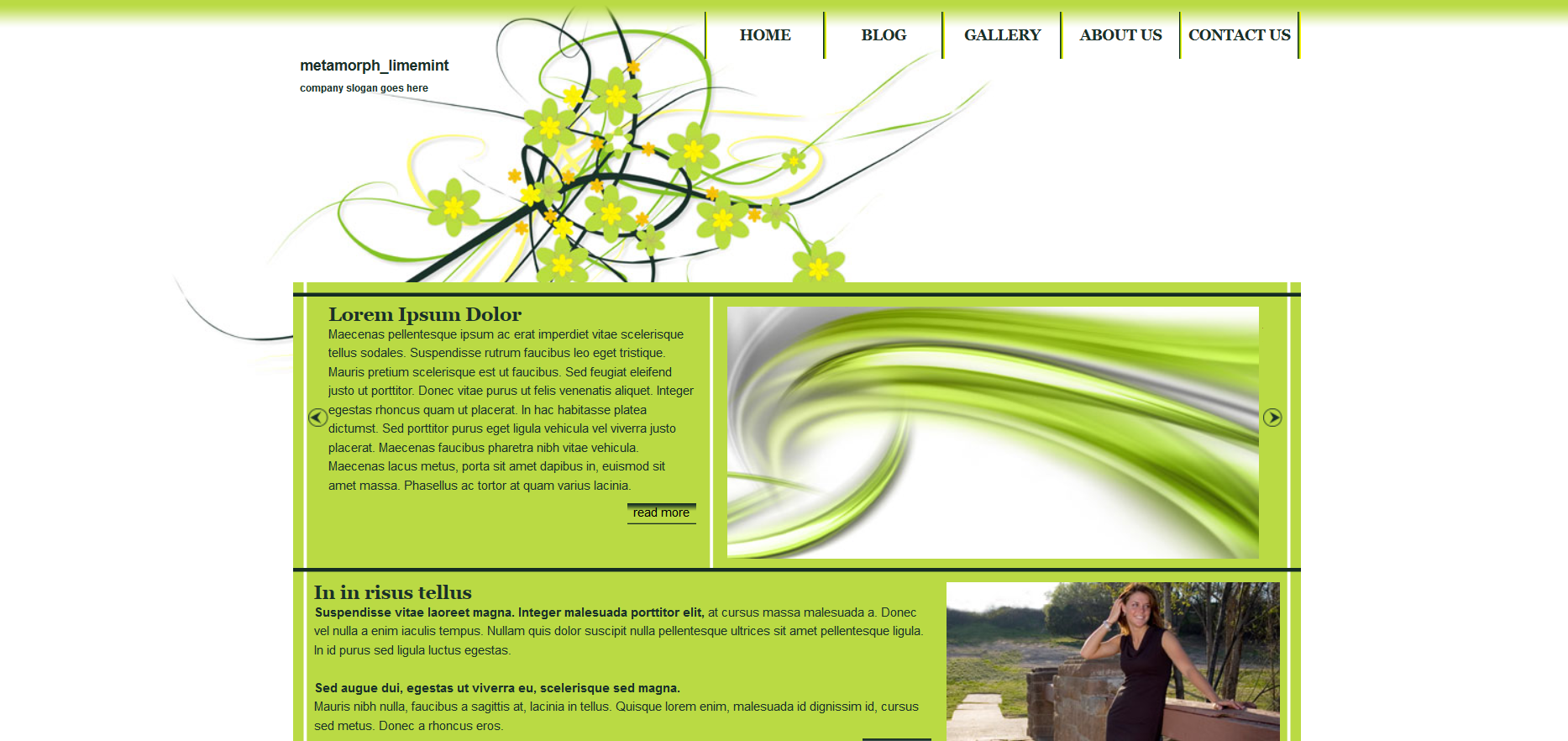 Шаблон сайта Дизайн №142