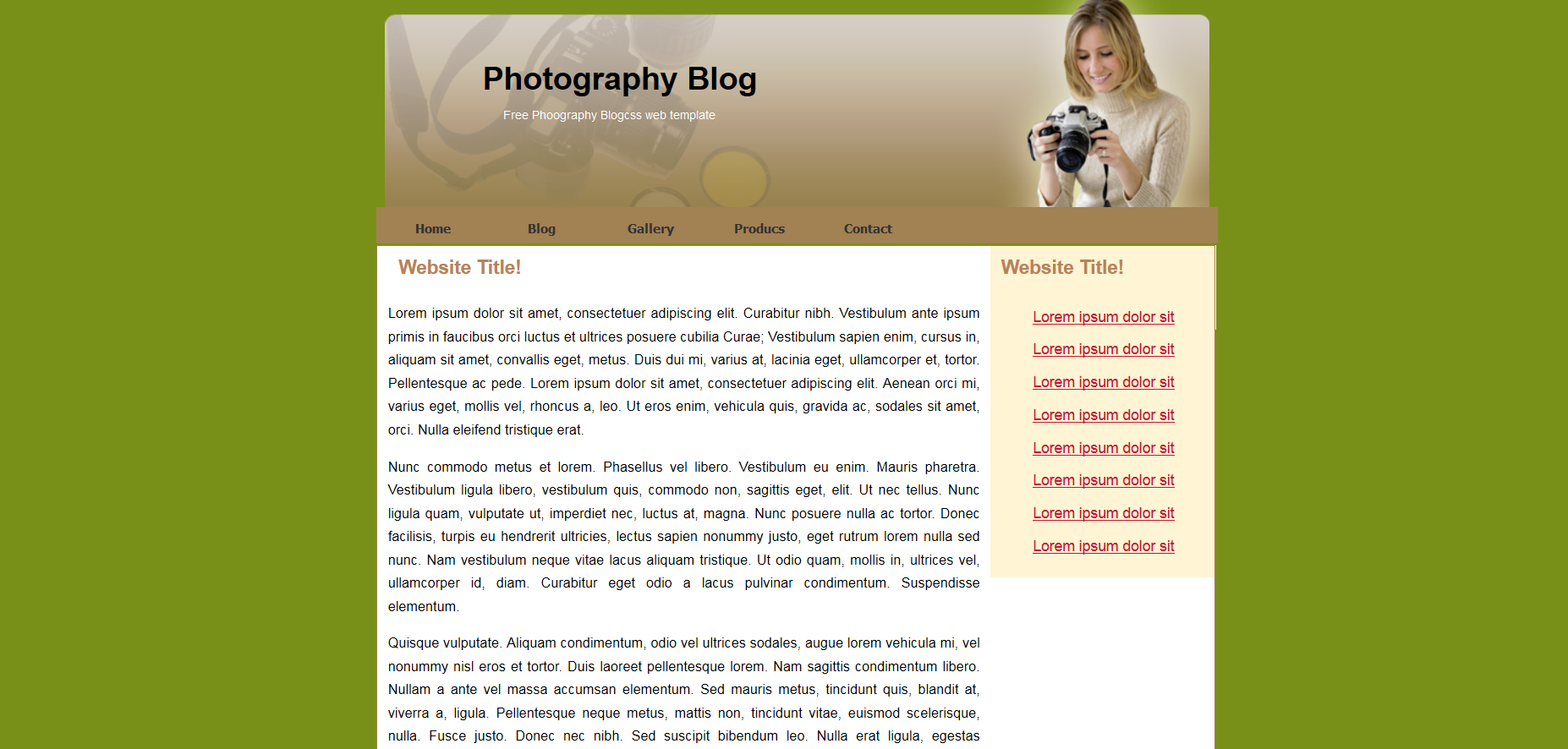 Шаблон сайта Персональные №362